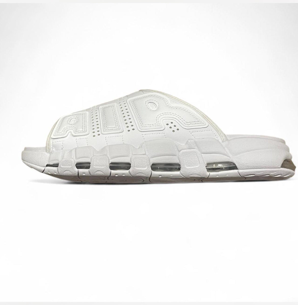 FD9883-101 Nike Air More Uptempo Slide ‘Triple White’ (2023)