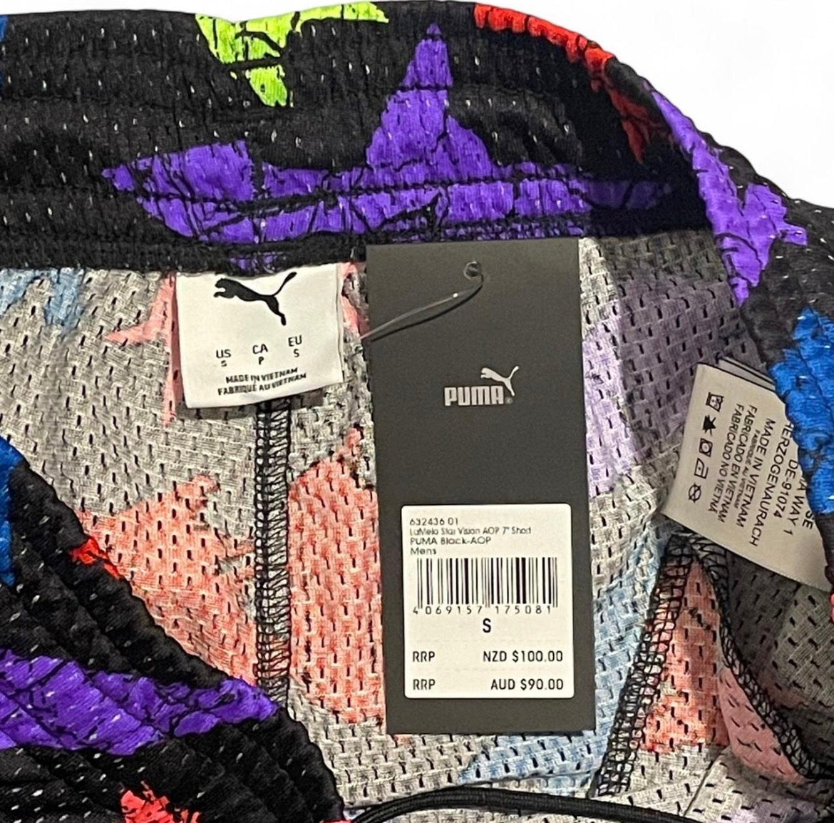 632436-01 Puma LaMelo Ball AOP 7” Short ‘Star Vision’ (2025)