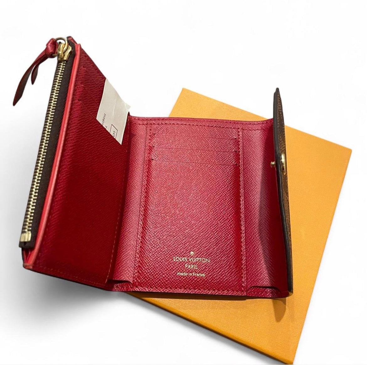 N41659 Louis Vuitton Victorine Trifold Wallet ‘Damier Ebene Canvas’