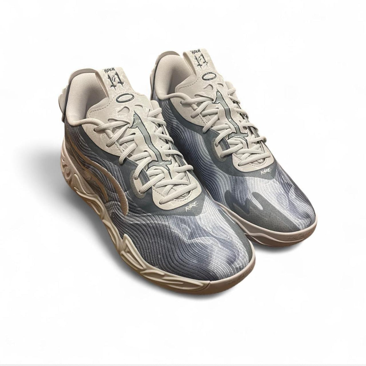 312174-03 Puma LaMelo Ball MB.04 Lo Team ‘Feather Grey’ (2025)