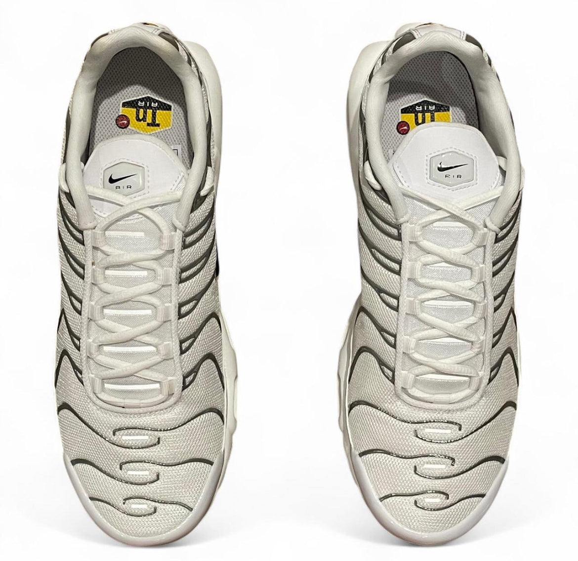 HJ9743-100 Nike Air Max Plus TN (Womens) ‘White Metallic Silver’ (2024)