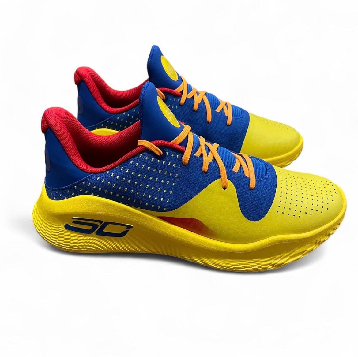 3026620-400 Under Armour Curry 4 Low Flotro ‘Curry Jam’ (2024)