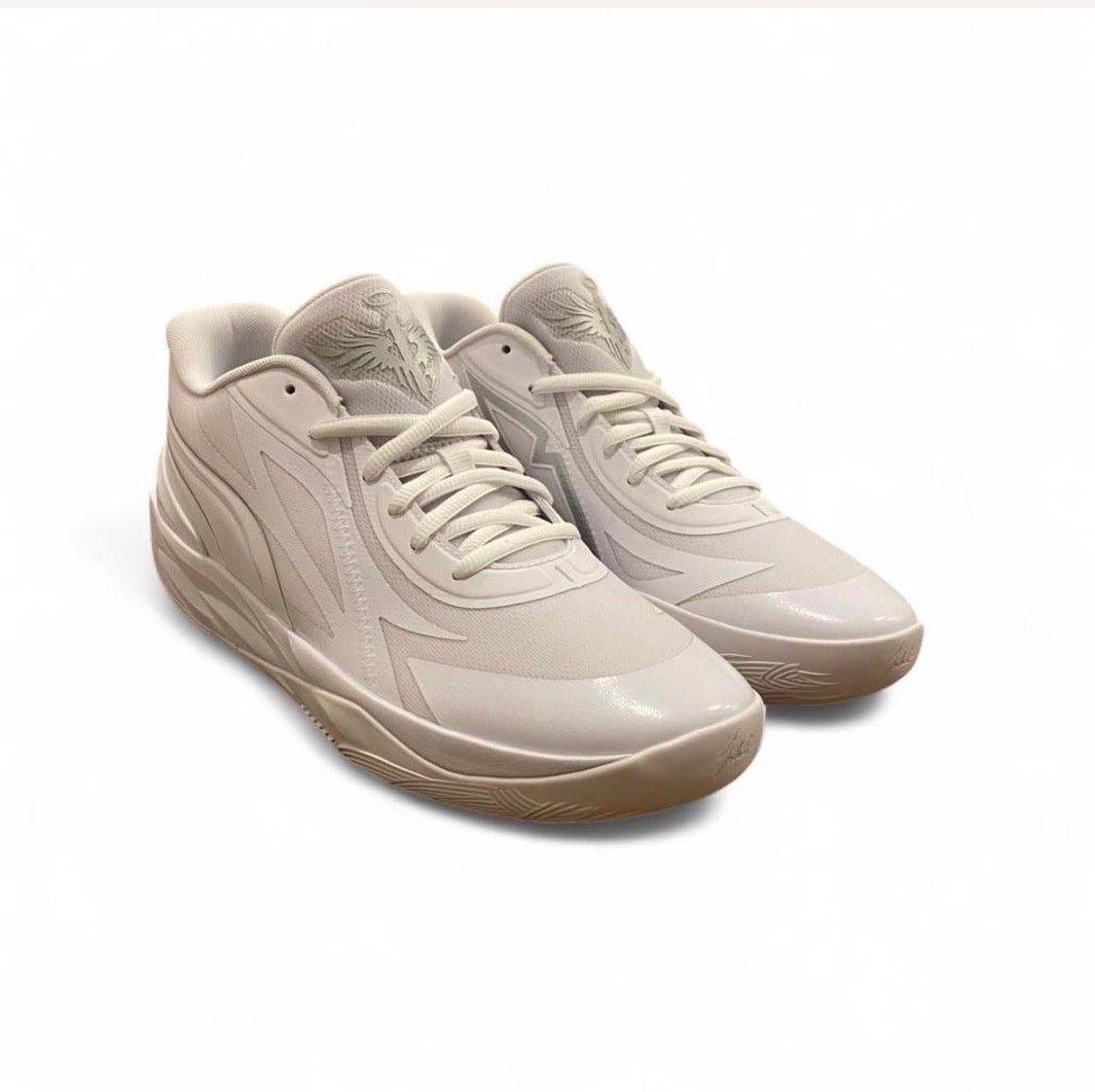 379419-01 Puma LaMelo Ball MB.02 Lo ‘White Silver’ (2023)