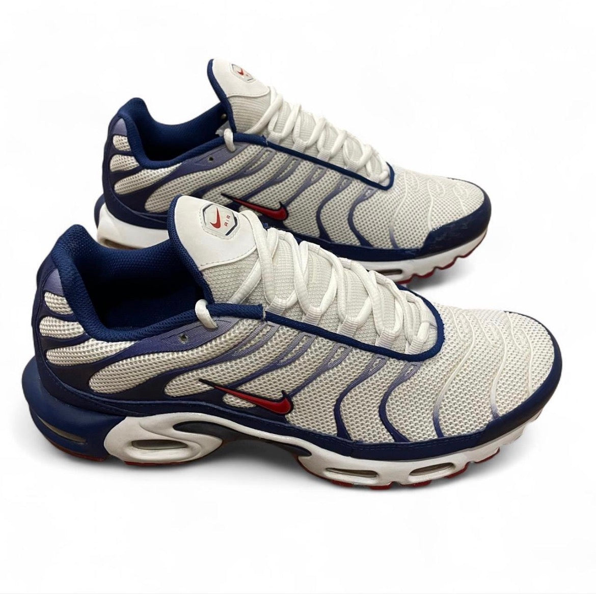 CJ9928-100 Nike Air Max Plus TN ‘White Red Blue’ (2019)