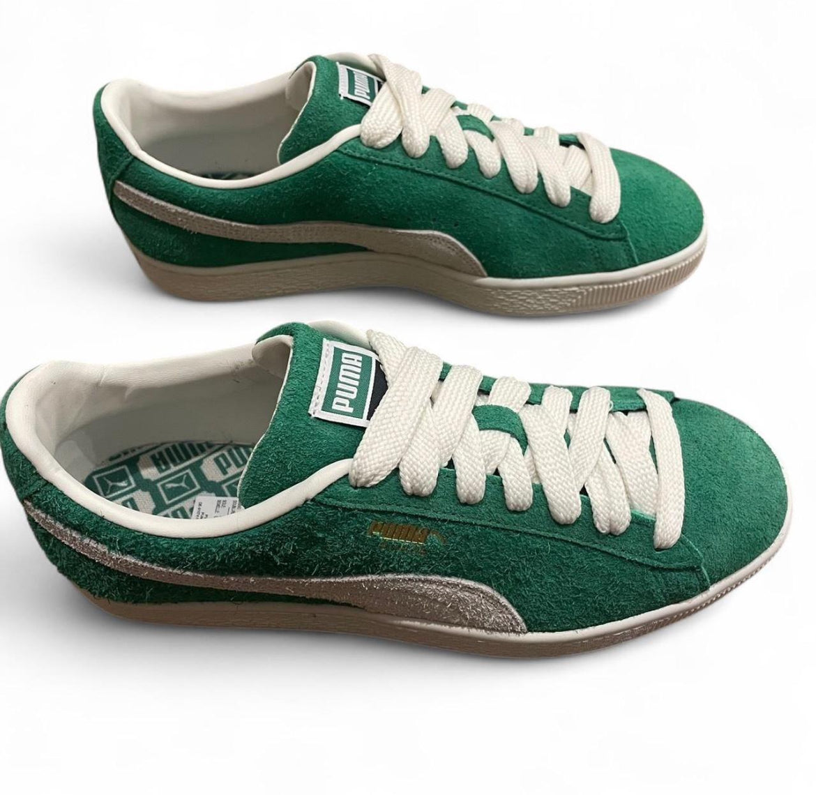 393167-02 Puma Suede Fat Lace ‘Archive Green’ (2023)