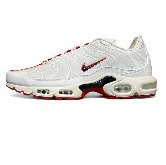 FN3410-100 Nike Air Max Plus TN ‘White University Red Bloodshot’ (2023)