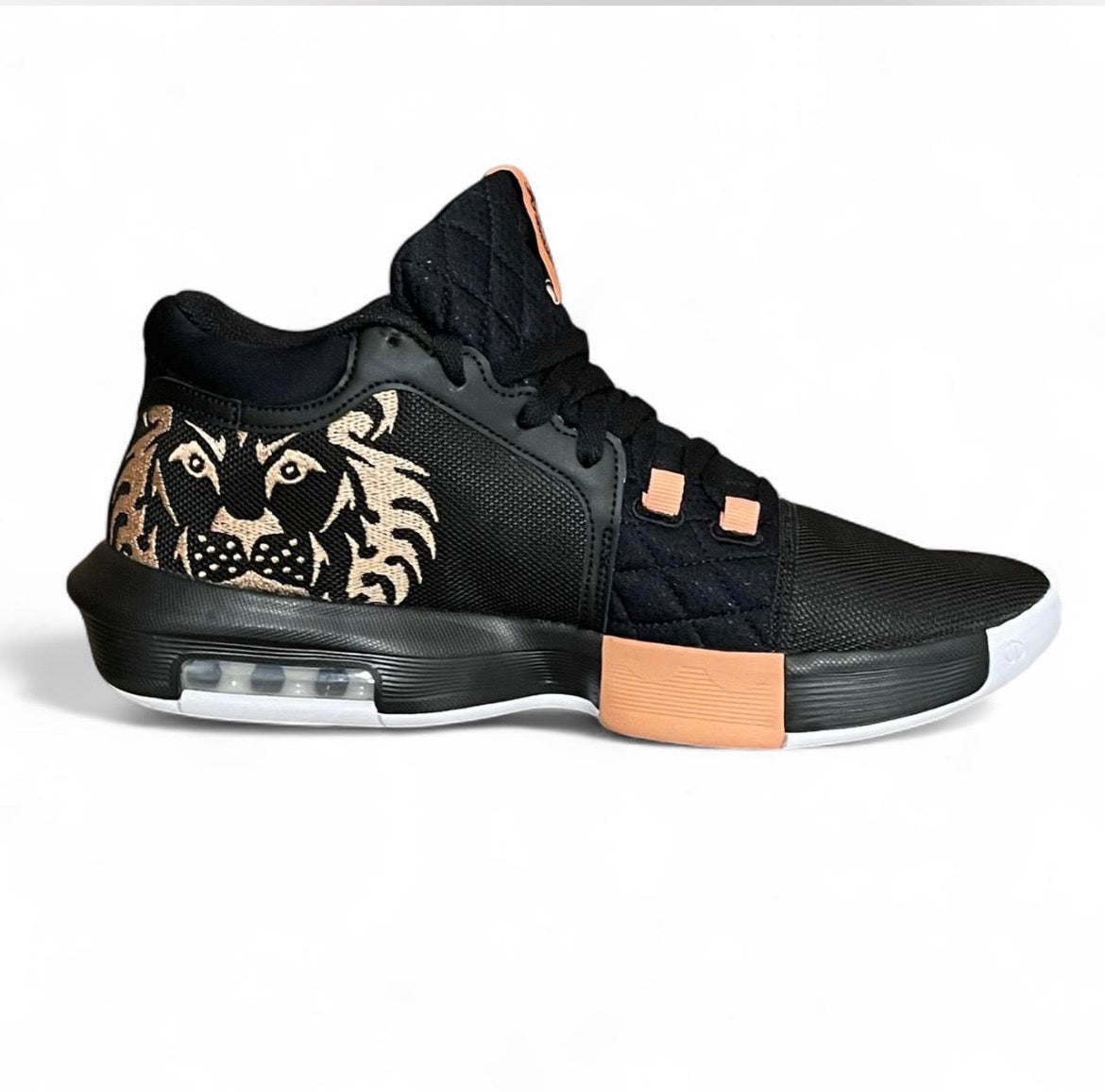 HQ2139-001 Nike LeBron Witness 8 ‘Black Apricot Agate White’ (2025)