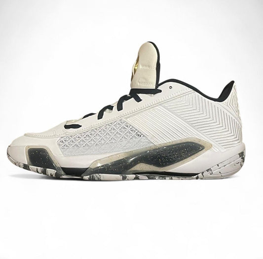 FD2326-107 Jordan 38 Low ‘White Metallic Gold Black’ (2024)