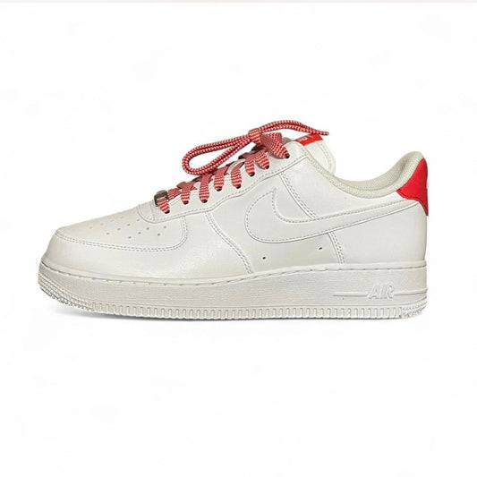 IB7167-103 Nike Air Force 1 (Womens) ‘White Pink Foam Metallic Silver Light Crimson’ (2025)