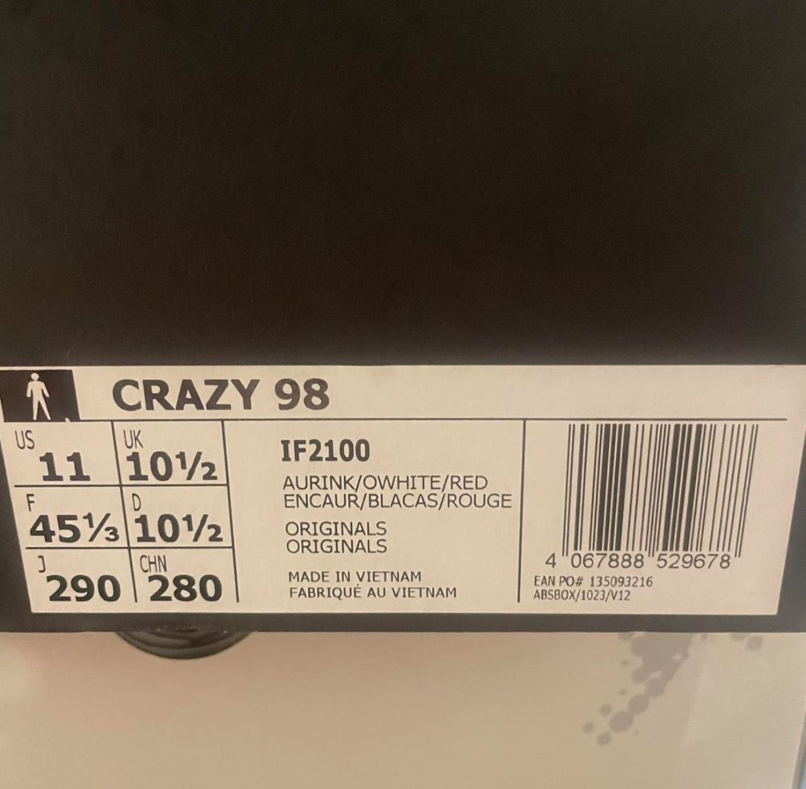 IF2100 Adidas Crazy 98 ‘Aurora Ink’ (2024)