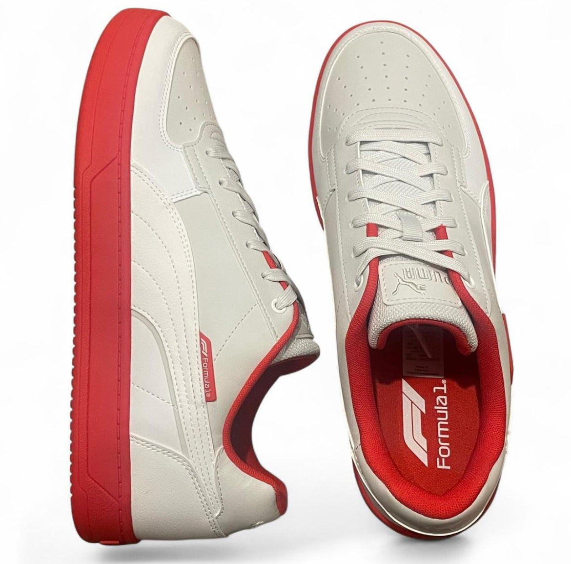 308658-02 Puma F1 Caven 2.0 ‘Feather Grey Red’ (2024)