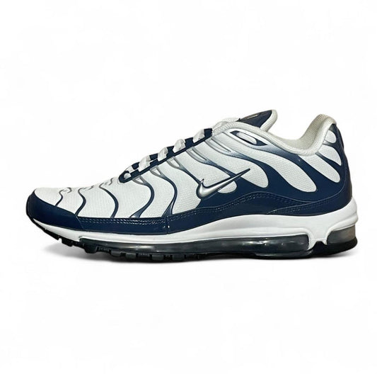 AH8144-100 Nike Air Max 97 Plus TN ‘White Navy’ (2018)