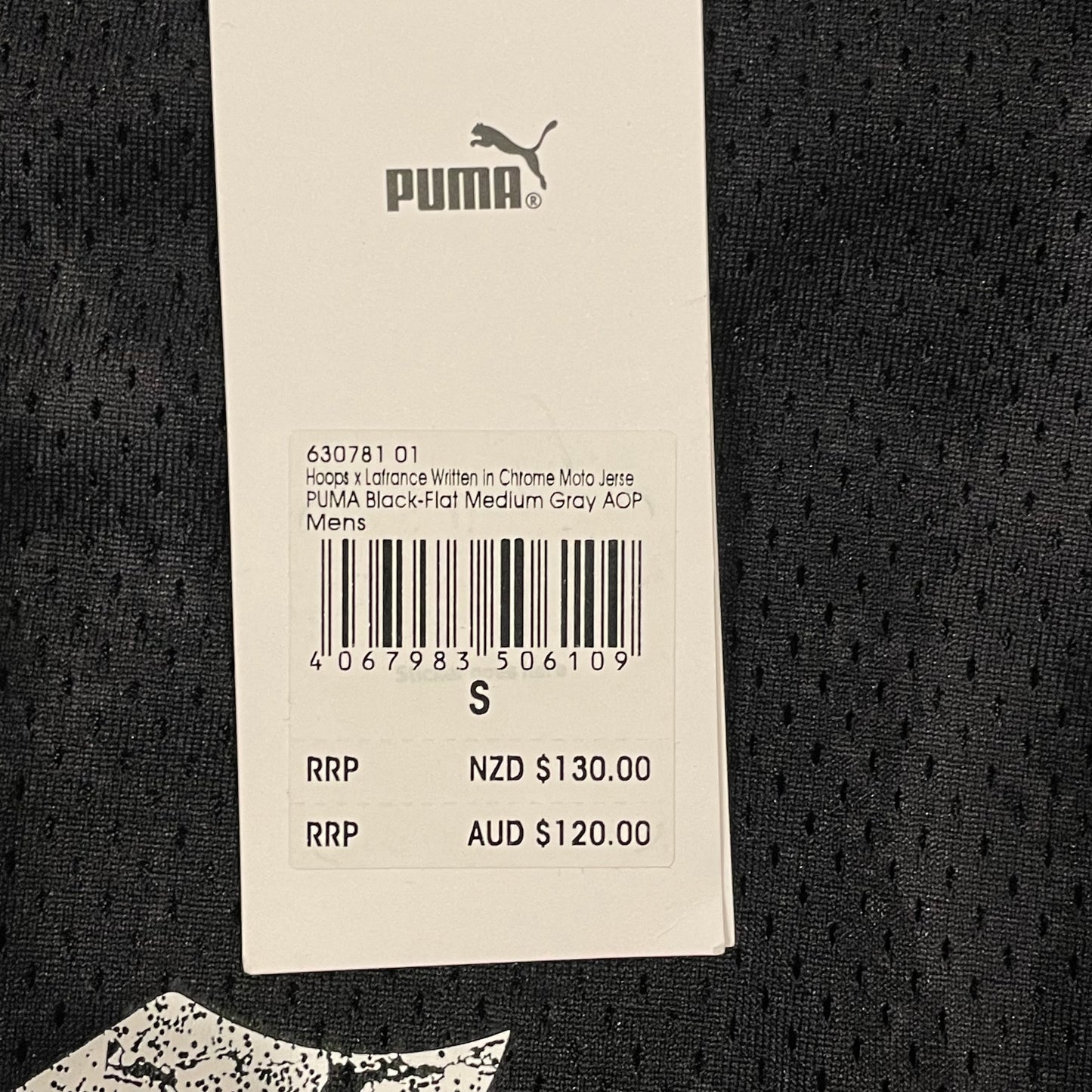 630781-01 Puma LaMelo Ball Hoops x LaFrance Moto Jersey ‘Written In Chrome’ (2024)