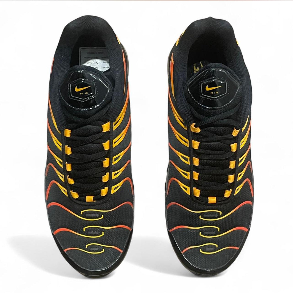 AH8144-002 Nike Air Max 97 Plus TN ‘Black Shock Orange’ (2018)