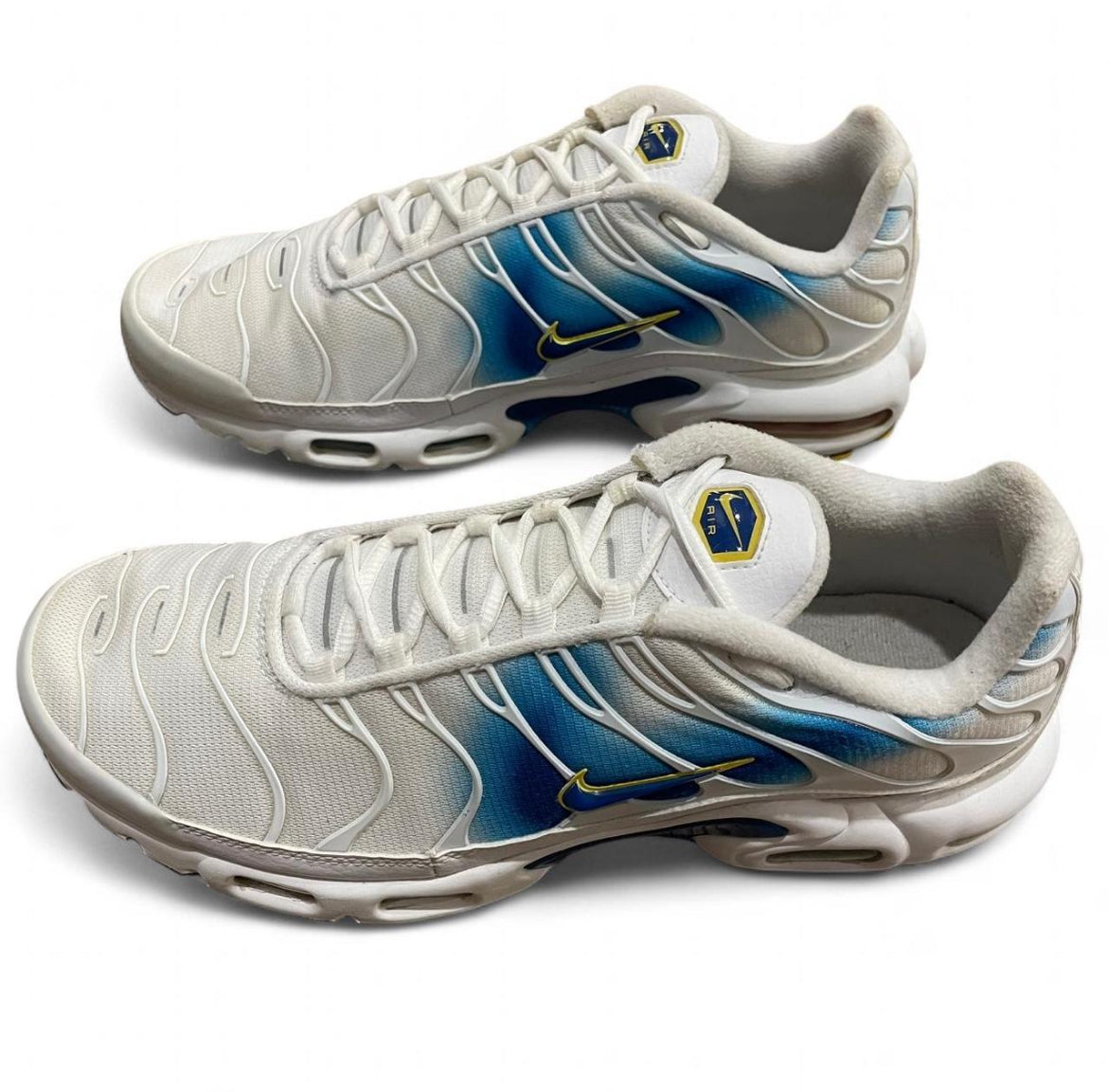 DX8962-100 Nike Air Max Plus TN ‘Spray Paint Swoosh White Blue’ (2022)