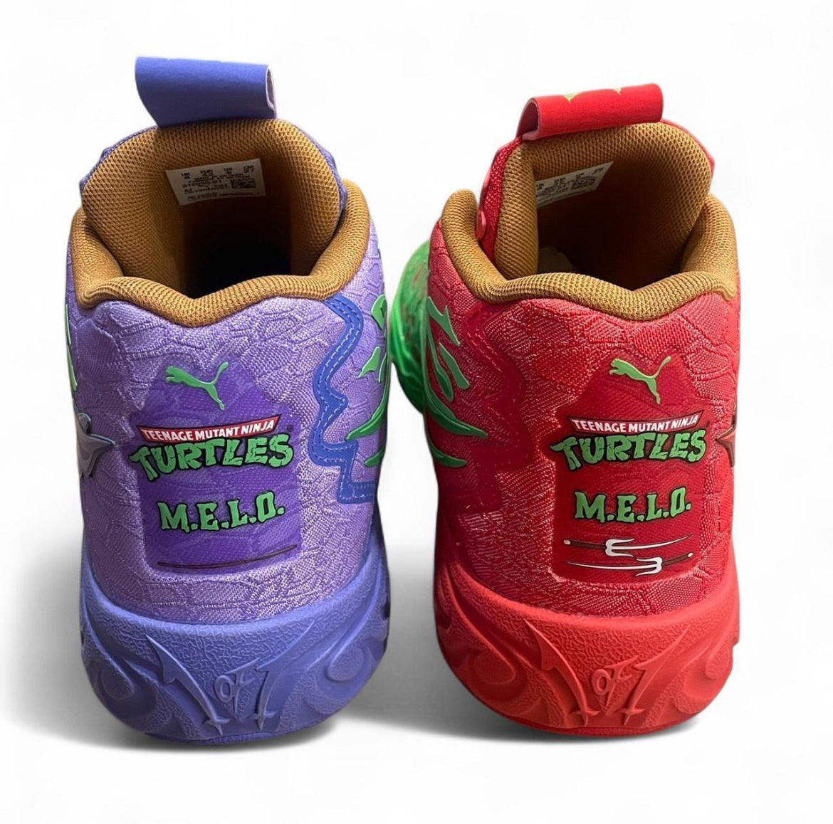 312055-01 Puma LaMelo Ball MB.04 ‘TMNT Raphael & Donatello’ (2025)