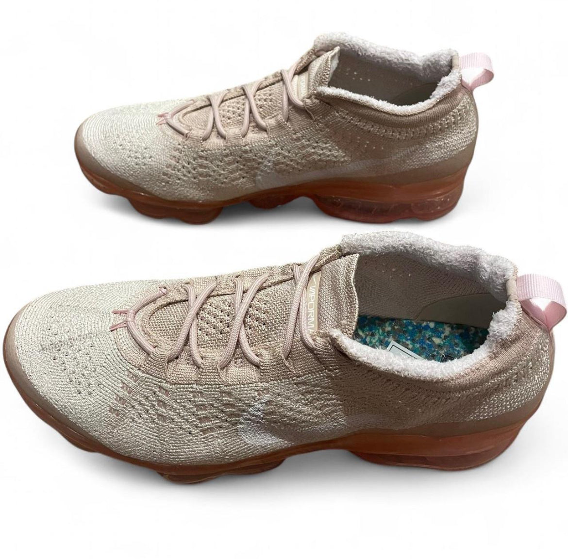 DV6840-101 Nike Air Vapormax 2023 Flyknit (Womens) ‘Oatmeal Pearl Pink’ (2023)
