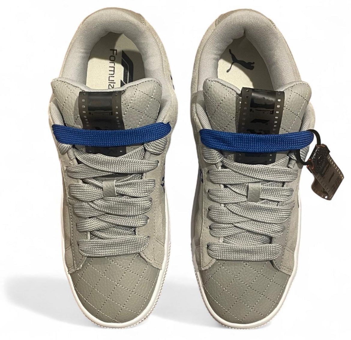 308656-01 Puma Suede XL F1 ‘Formula 1 75 Years Hero Pack Matte Silver’ (2025)
