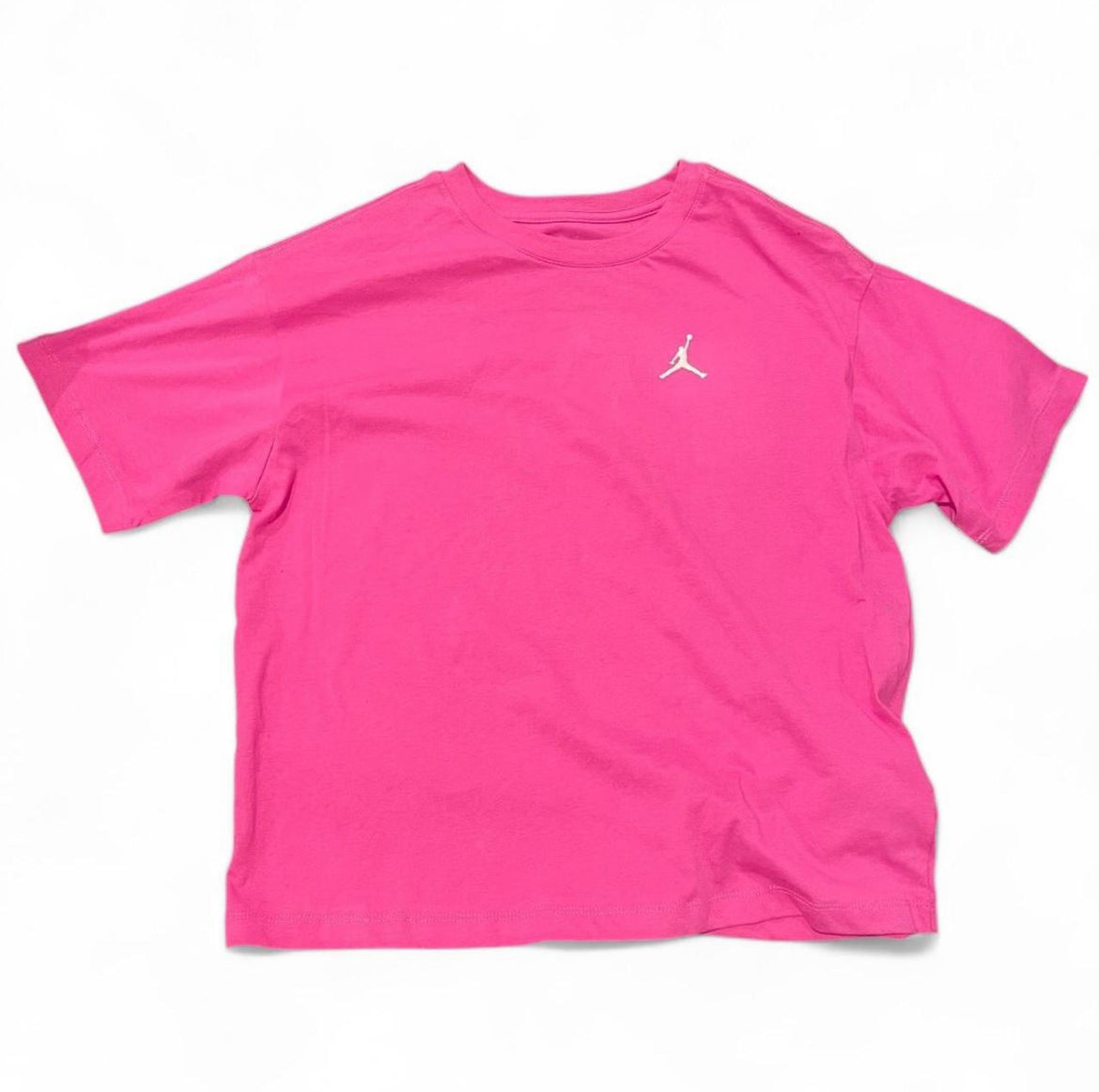 45D311-A2B Jordan Jumpman Brooklyn Essentials Tee (Womans) ‘Fire Pink’