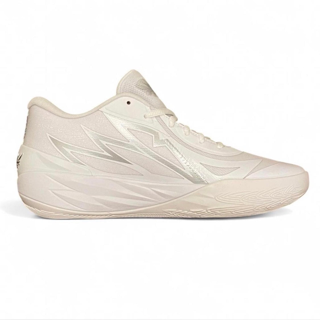 379419-01 Puma LaMelo Ball MB.02 Lo ‘White Silver’ (2023)