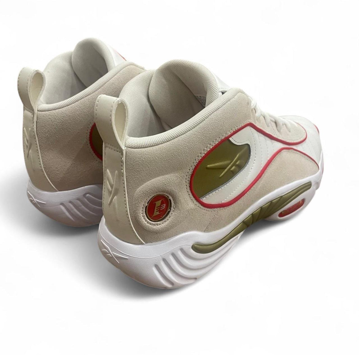 100200996 Reebok Answer III ‘Vintage Chalk Vector Red’ (2024)